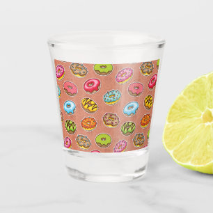 Doughnuts shot glass