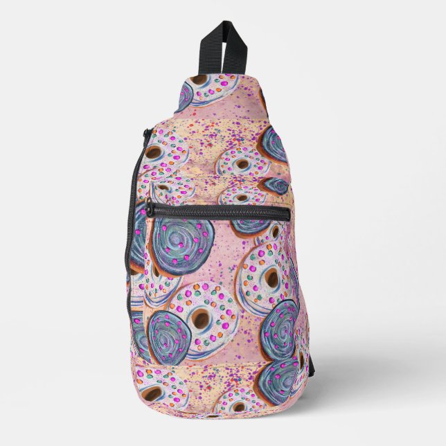 Doughnuts Sling Bag (Front)