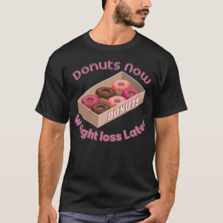 Doughnuts T pirate birthday colourful T-Shirt
