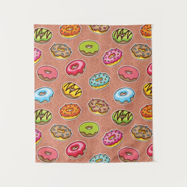 doughnuts tapestry (Front)