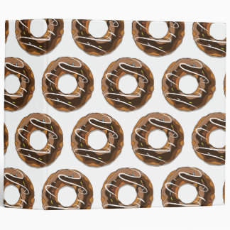 Doughnuts with chocolate icing binder