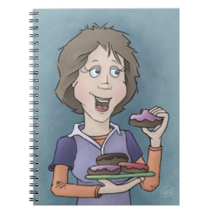 Doughnuts with sprinkles notebook