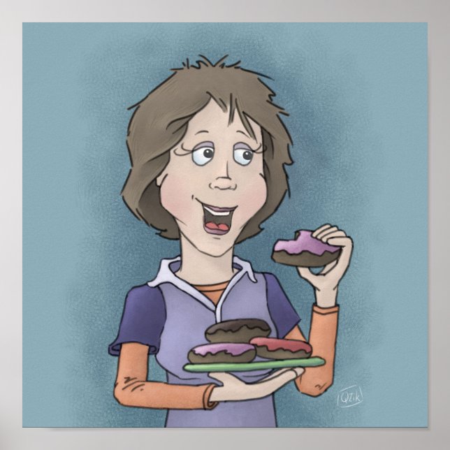 Doughnuts with sprinkles poster (Front)