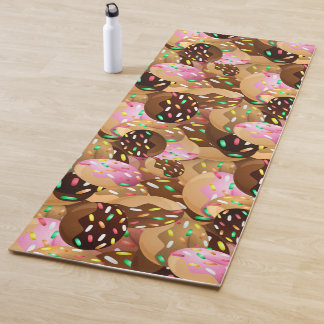 Doughnuts with Sprinkles Yoga Mat