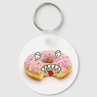 doughtnut monster key chain