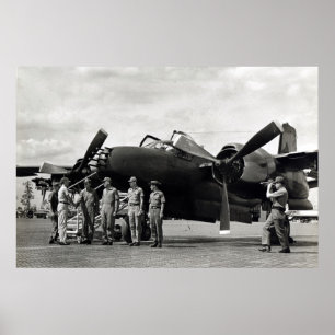 Douglas B-26K Invader Poster