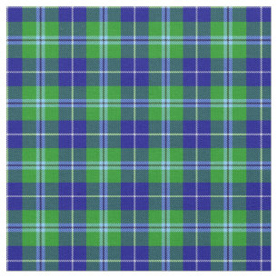 Douglas Clan Tartan Plaid Scottish Pattern Fabric