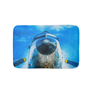 Douglas DC-3 Aircraft Bath Mat