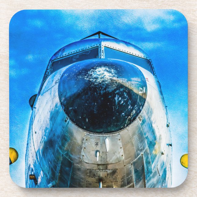 Douglas DC-3 Aircraft Coaster (Front)