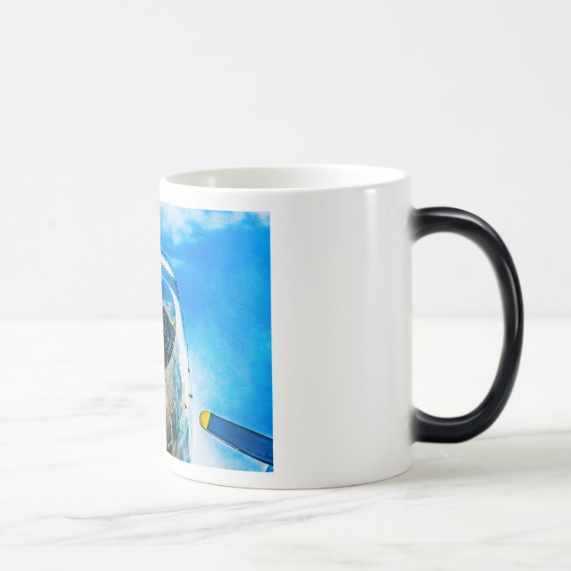 Douglas DC-3 Aircraft Magic Mug (Right)