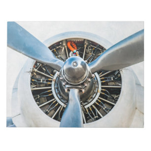 Douglas DC-3 Aircraft. Propeller Notepad