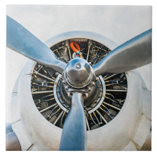 Douglas DC-3 Aircraft. Propeller Tile