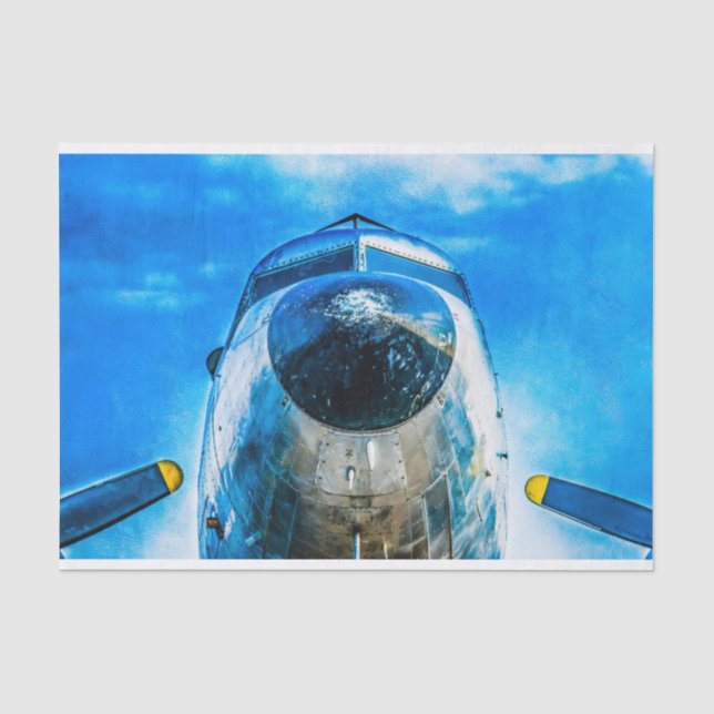 Douglas DC-3 Aircraft Tissue Paper (Front)