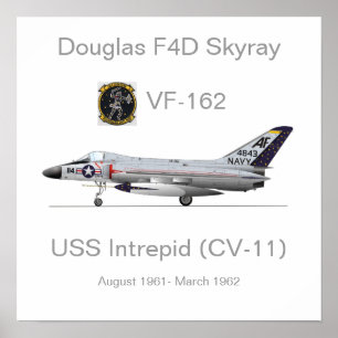 Douglas F4D Skyray Poster