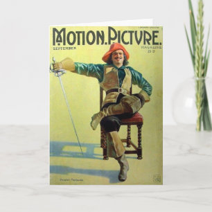 Douglas Fairbanks Three Musketeers cover Card