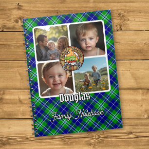 Douglas Family Photo Collage Notebook