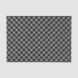 Douglas Grey Clan Scottish Tartan Plaid Pattern Tissue Paper