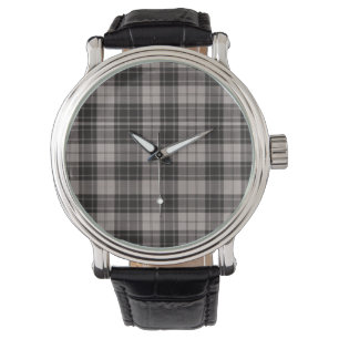 DOUGLAS GREY TARTAN WATCH