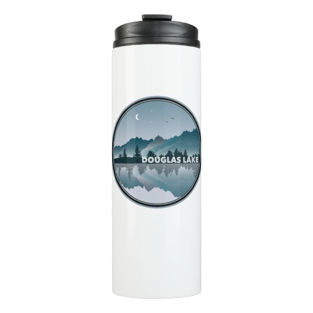 Douglas Lake Tennessee Reflection Thermal Tumbler (Front)