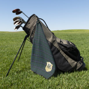 Douglas Modern Original Scottish Tartan  Golf Towel