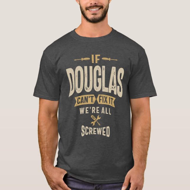 Douglas Personalized Name T-Shirt (Front)