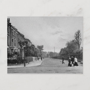 Douglas Road, Canonbury, Islington, c.1905 Postcard
