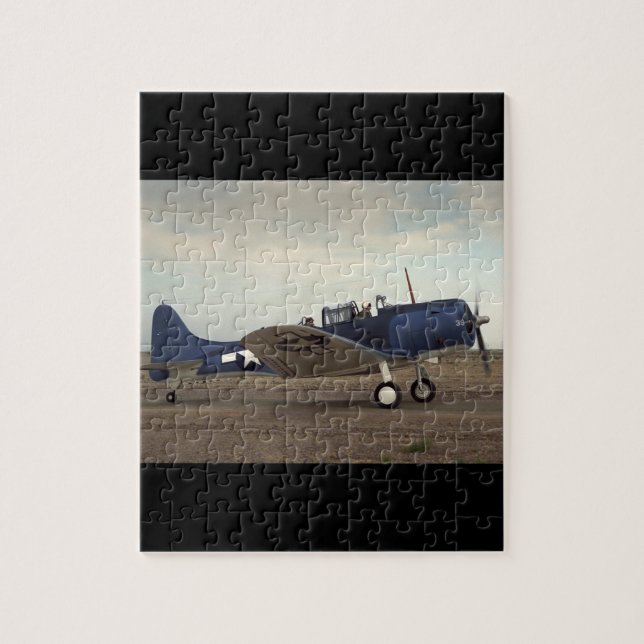 Douglas, SBD Dauntless,_Classic Aviation Jigsaw Puzzle (Vertical)