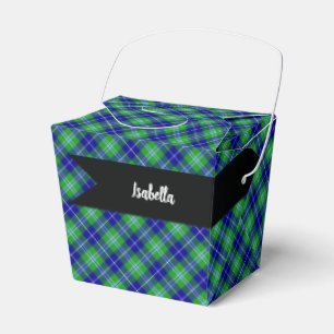 Douglas Scottish Tartan Plaid Pattern Favor Box