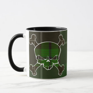 Douglas Tartan Skull No Banner Mug