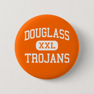 Douglass - Trojans - High - Oklahoma City Oklahoma 2 Inch Round Button