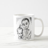 Douglaston Christening Caricatures 2014b
