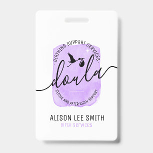 Doula Birth Coach Badge