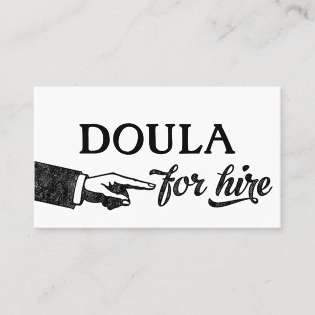 Doula Carte de visite - Cool Vintage (Devant)