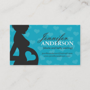 Doula, Midwife and Belly Casting Business Cards