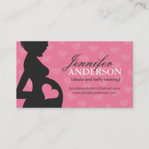Doula, Midwife and Belly Casting Business Cards