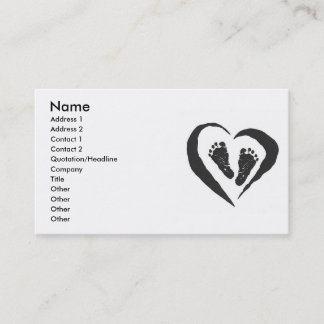 Doula Midwife  Business Card