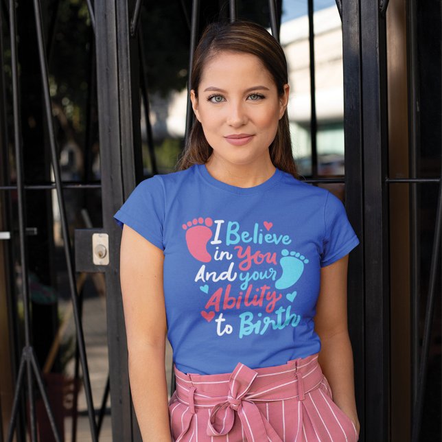 Doula Midwife Inspirational Saying Novelty T-Shirt (Creator Uploaded)