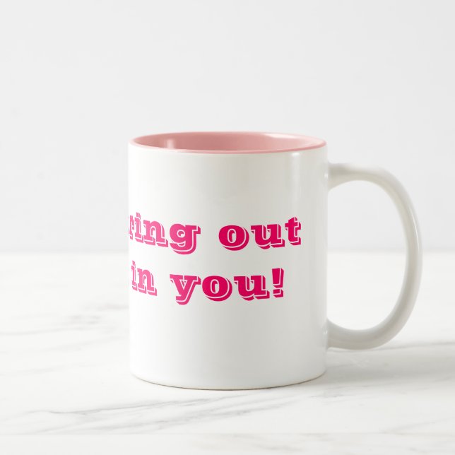 Doulas bring out the best in you! Two-Tone coffee mug (Right)