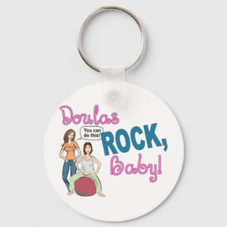 Doulas Rock! Gifts Keychain