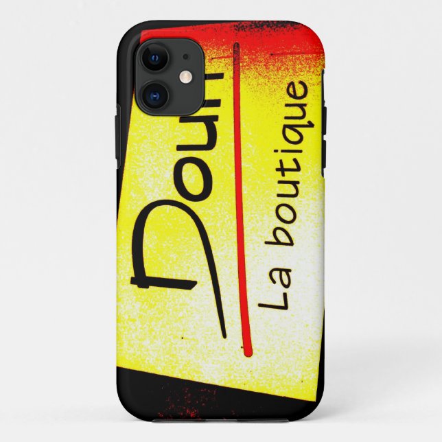 Doun La Boutique iPhone5 Case (Back)