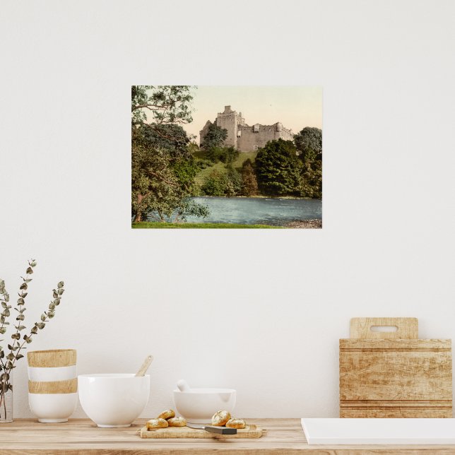 Doune Castle, Stirling, Scotland Poster (Kitchen)