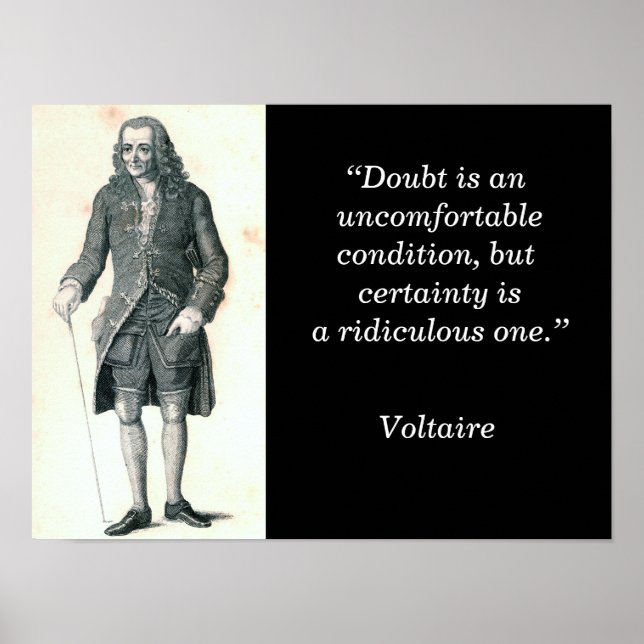 Doute - Impression d'art (Devant)