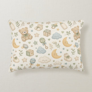 Doux Coussin d'Accent de Nursery Ourson | Genre N