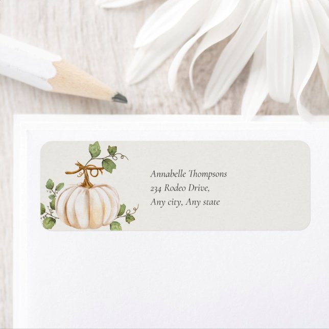 Doux petit Citrouille sur le chemin Baby shower (Créateur téléchargé)