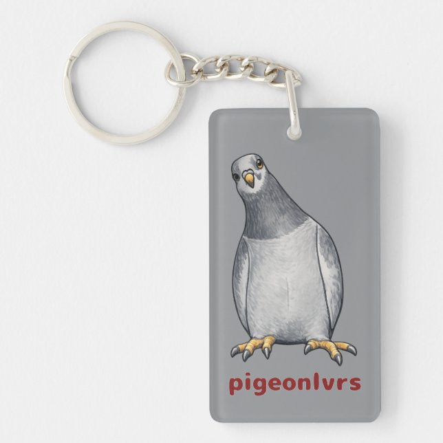 Doux pigeons rectangulaires (Devant)