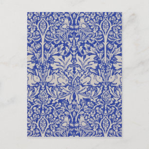 Dove and Rabbit, William Morris Postcard
