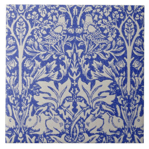 Dove and Rabbit, William Morris Tile