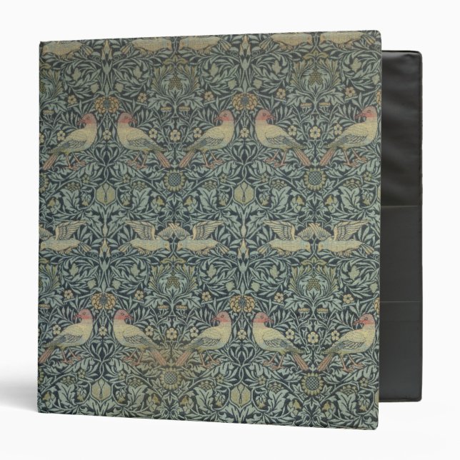 Dove and Rose' fabric design, c.1879 Binder (Front/Inside)