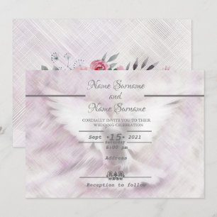 Dove bird invitation