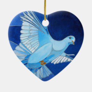 Dove Ceramic Ornament